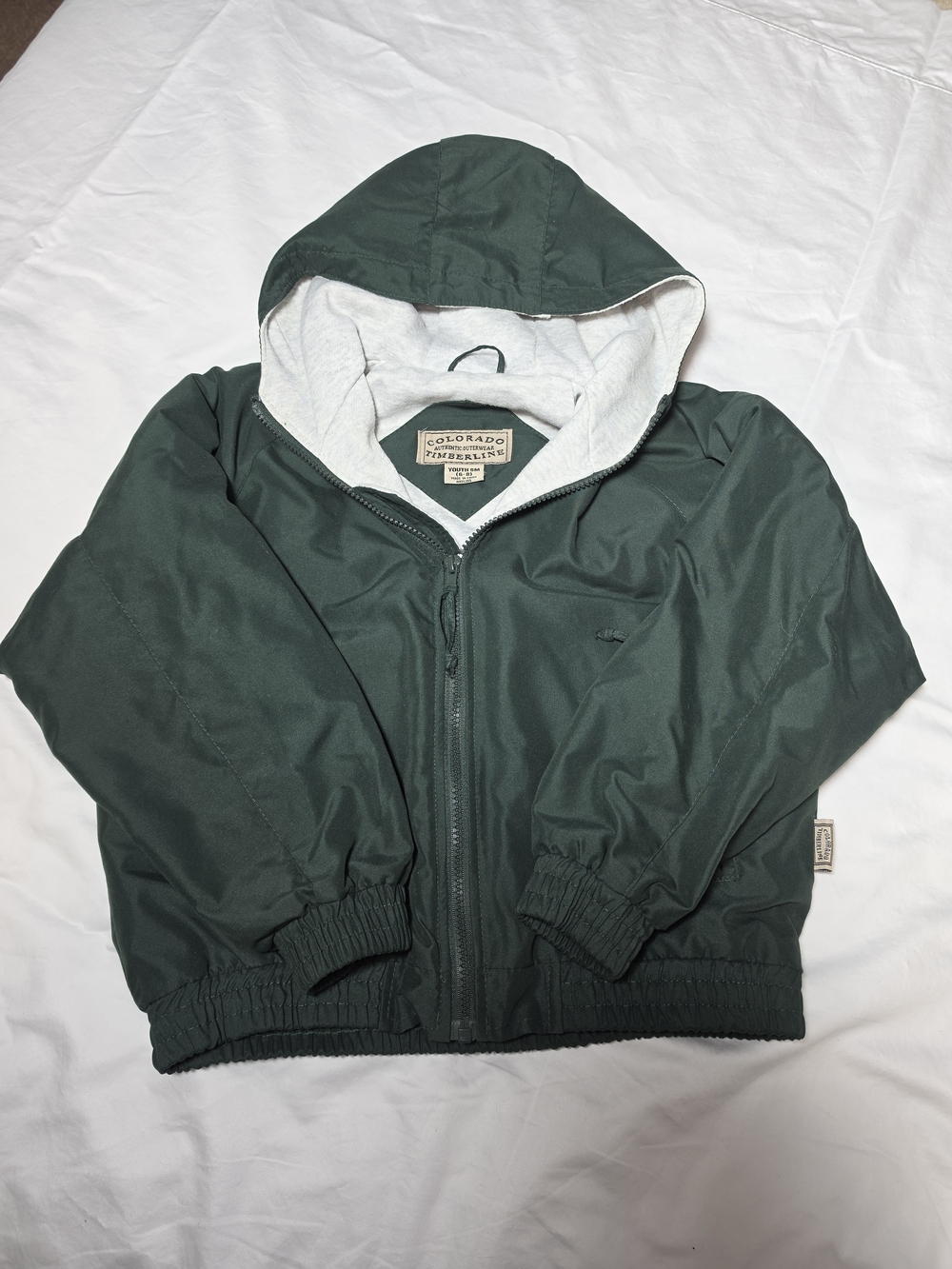 Youth 6-8 Colorado Temberline Forest Green Hooded Jacket